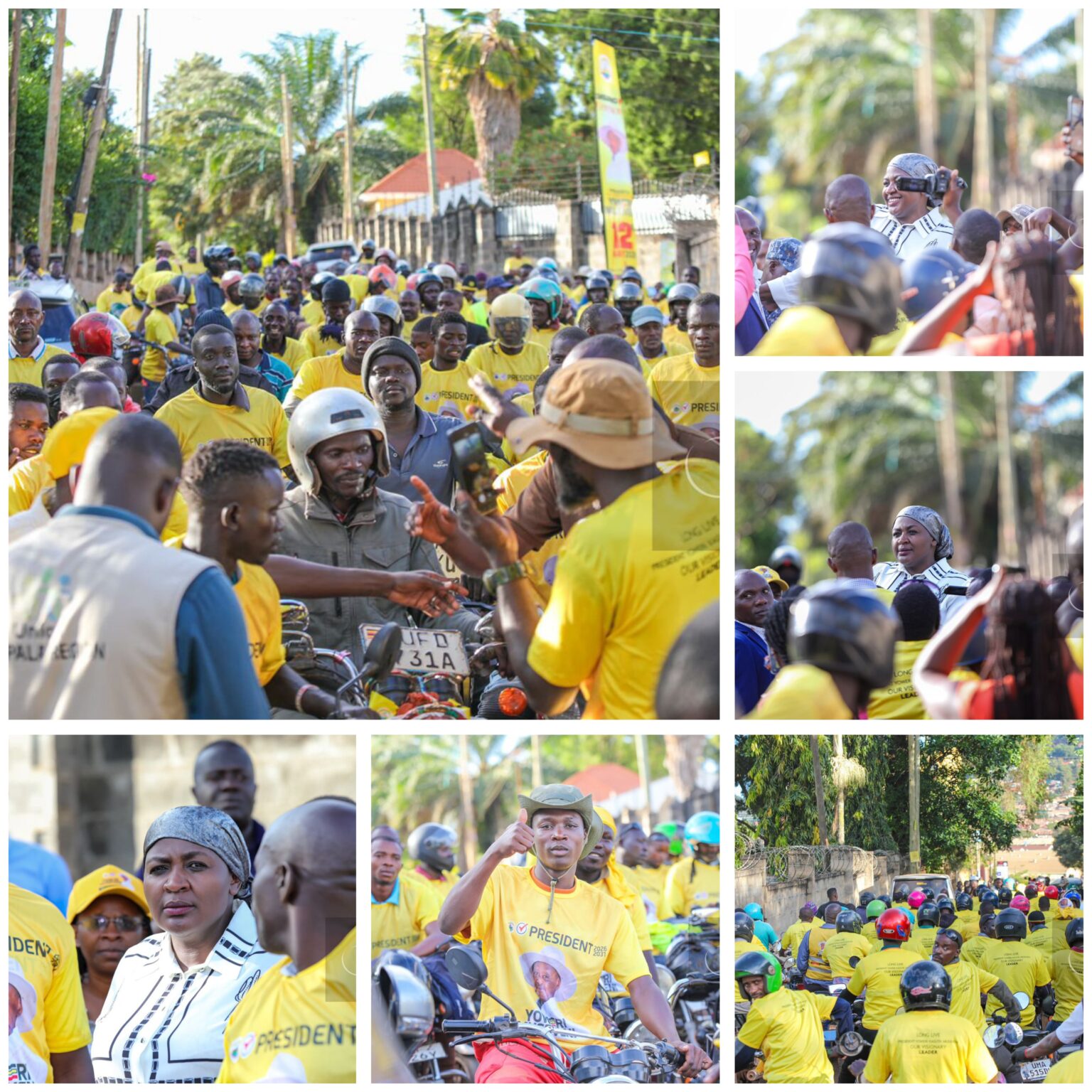 Hajjat Namyalo Sends Out 1,000 Boda Boda Riders To Mobilise Kampala For Museveni Swearing-In