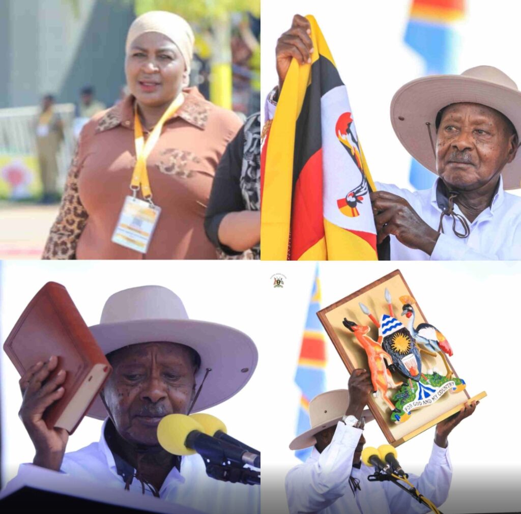 Mobiliser-In-Chief: Hajjat Namyalo Witnesses Museveni’s Seventh Swearing-In After Weeks Of Relentless Mobilisation